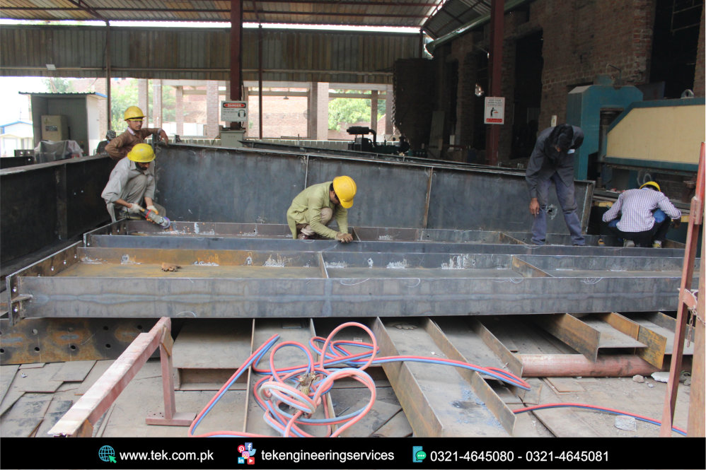 Steel Structure Fabrication Workers